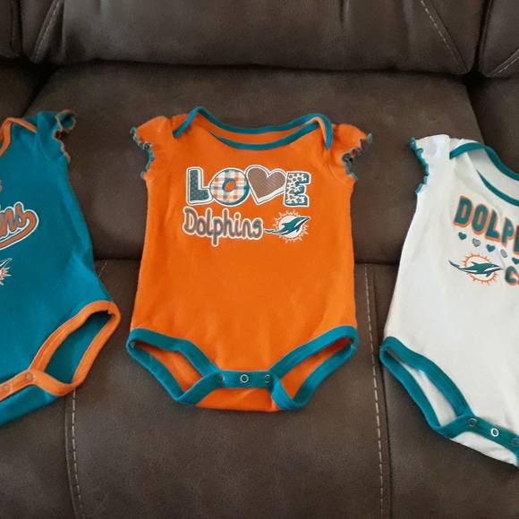 miami dolphins baby girl outfit
